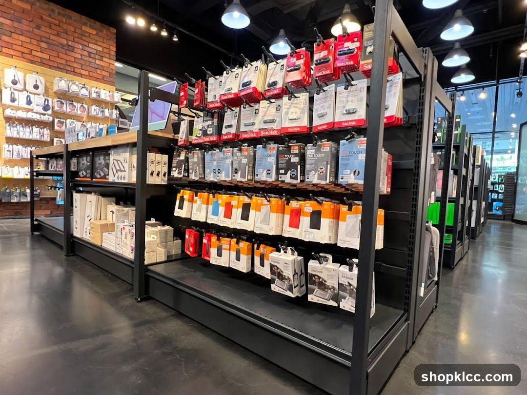 Electronics Store Display
