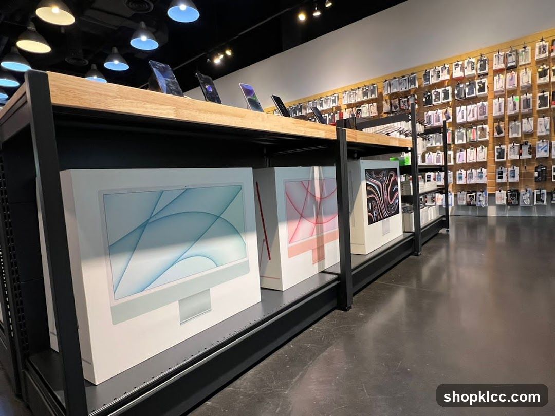Electronics Store Display