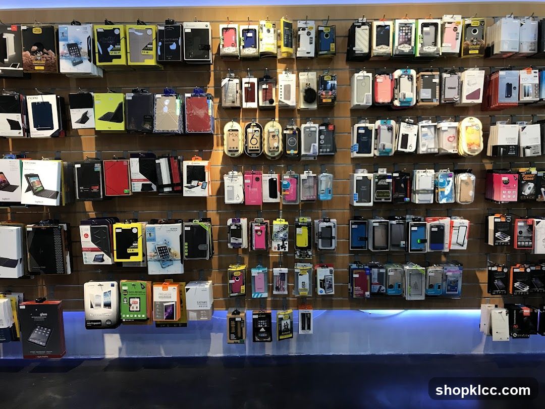 Phone Accessories Display