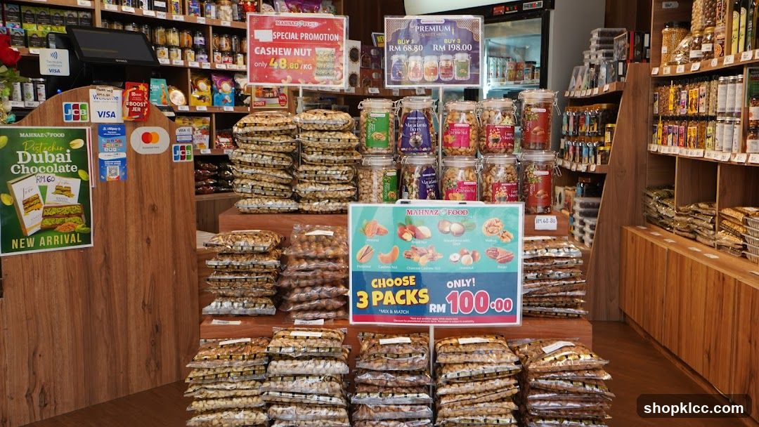 Grocery Store Interior Display