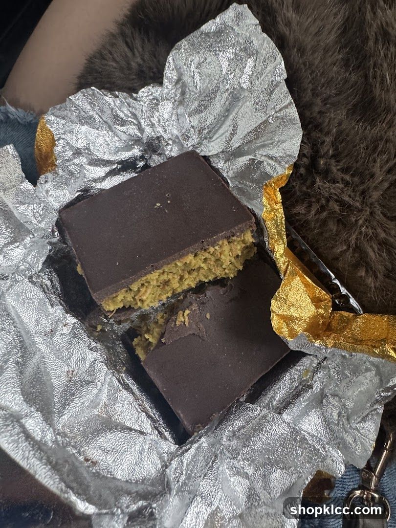 Chocolate Bar in Foil Wrapper