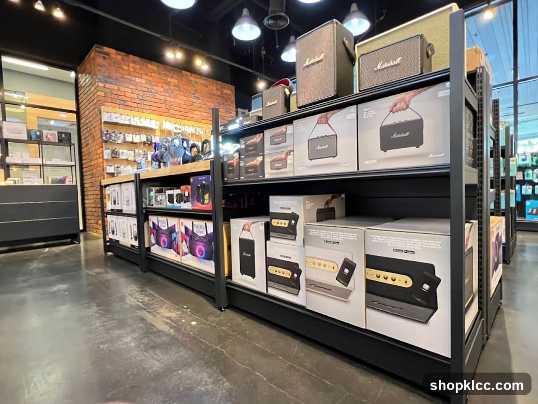 Electronics Store Display
