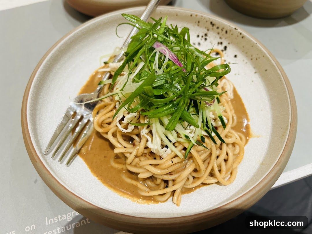Noodles with Peanut Sauce