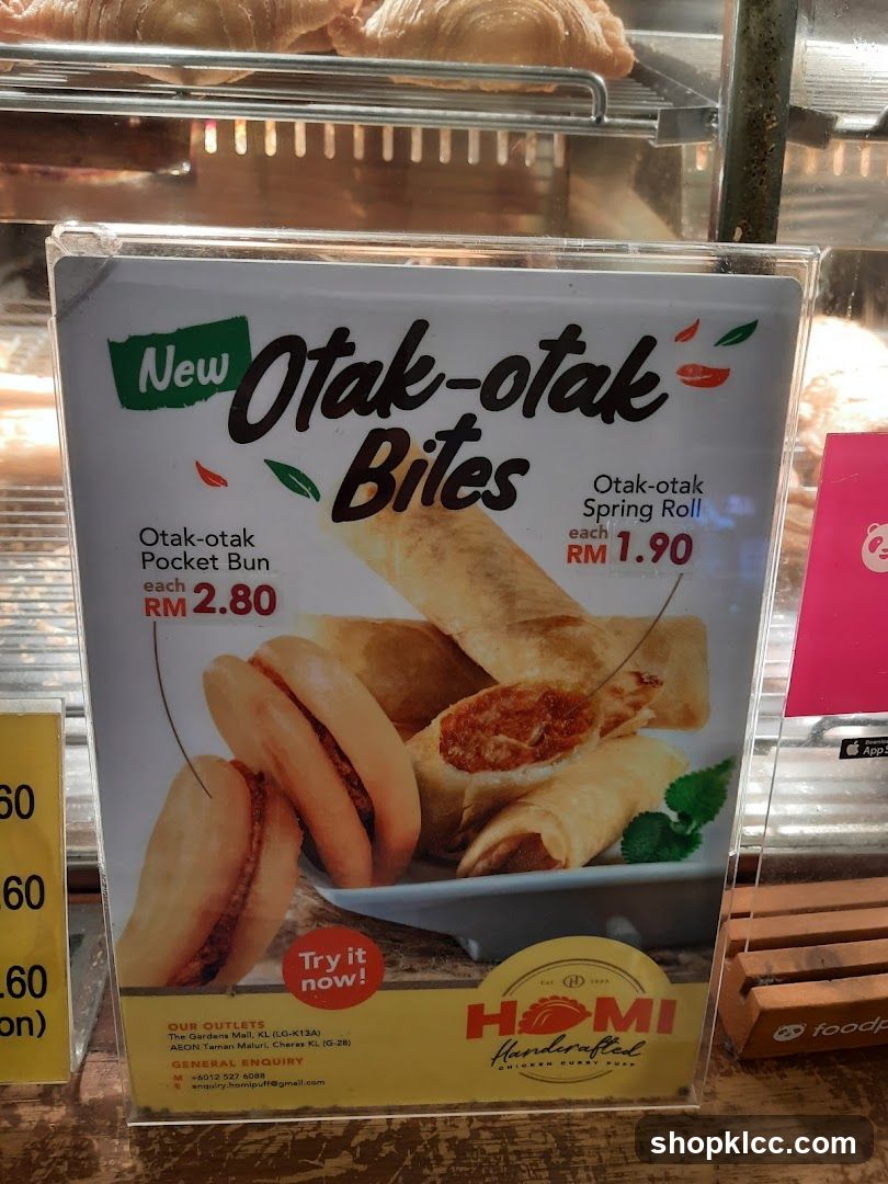 New Otak-otak Bites Menu