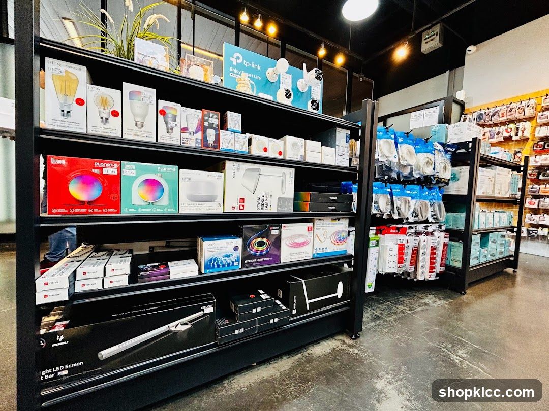 Smart Home Products Display
