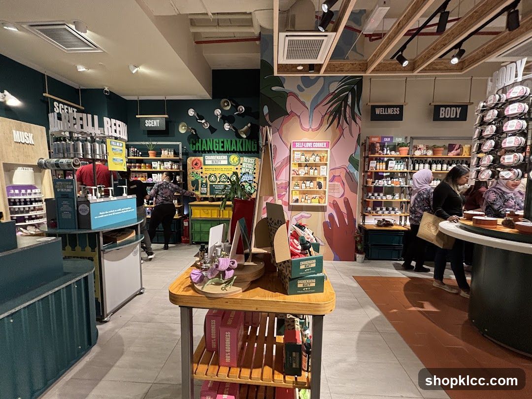 Lush Cosmetics Store Interior