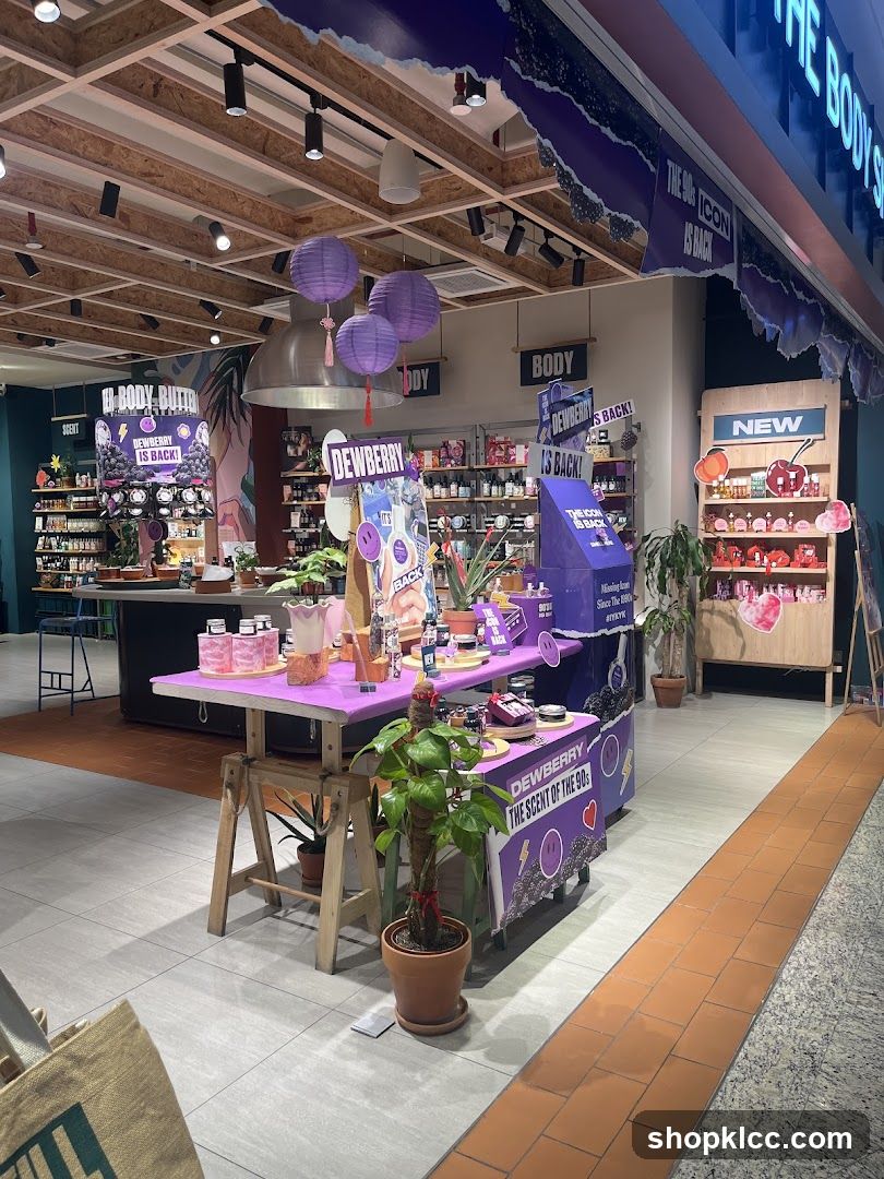 The Body Shop Interior