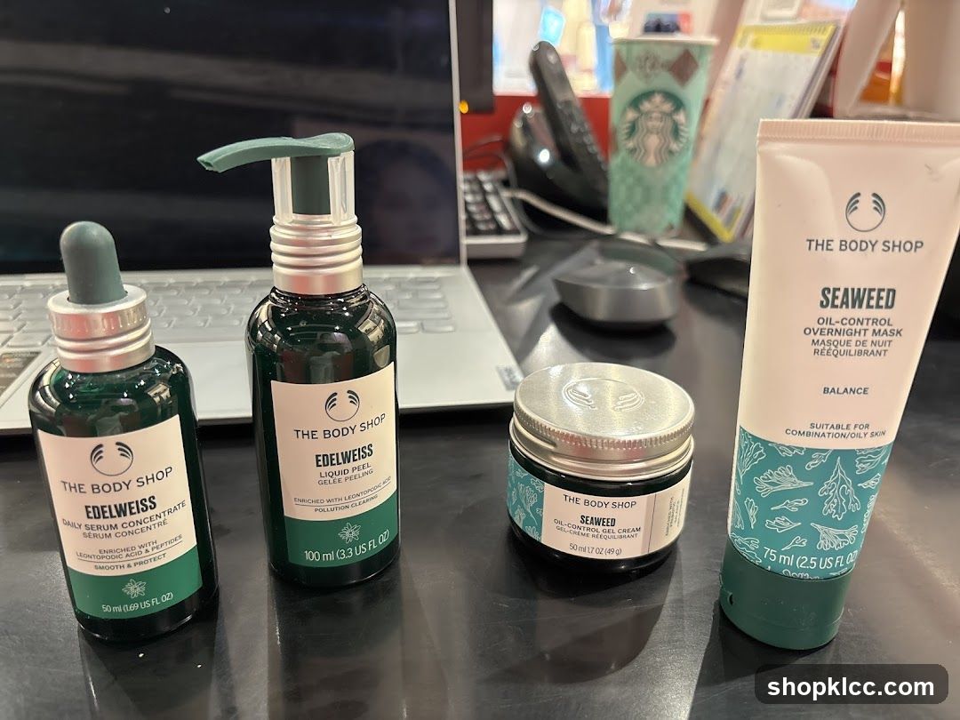 The Body Shop Skincare Products