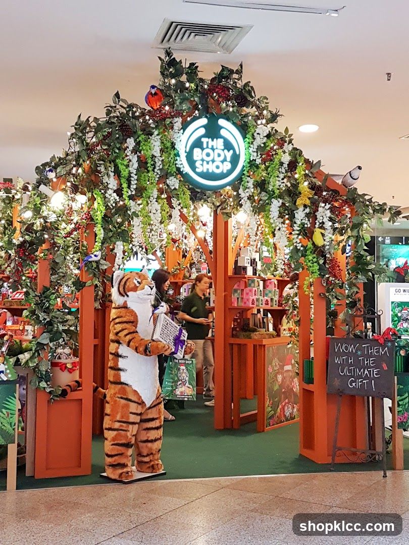 The Body Shop Display