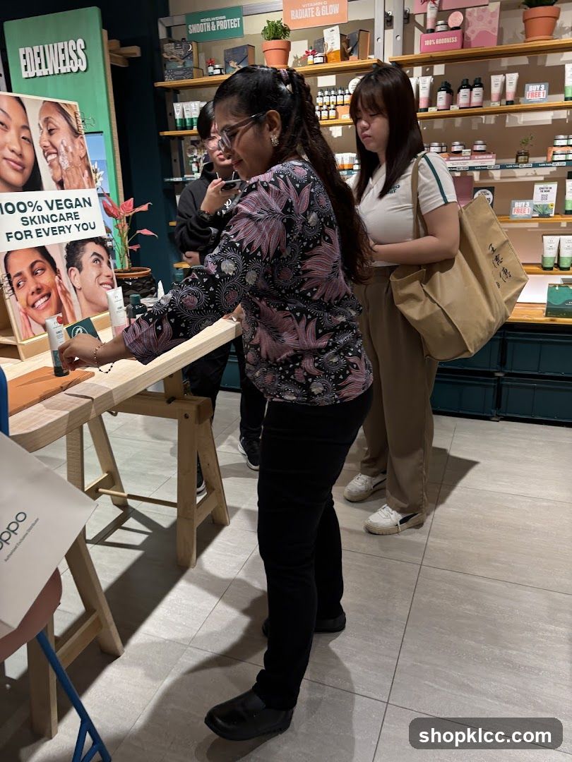 Skincare Display