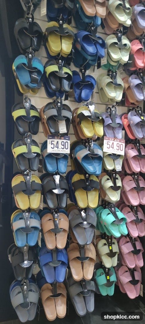 Display of Sandals
