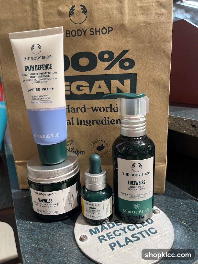 The Body Shop Skincare Products
