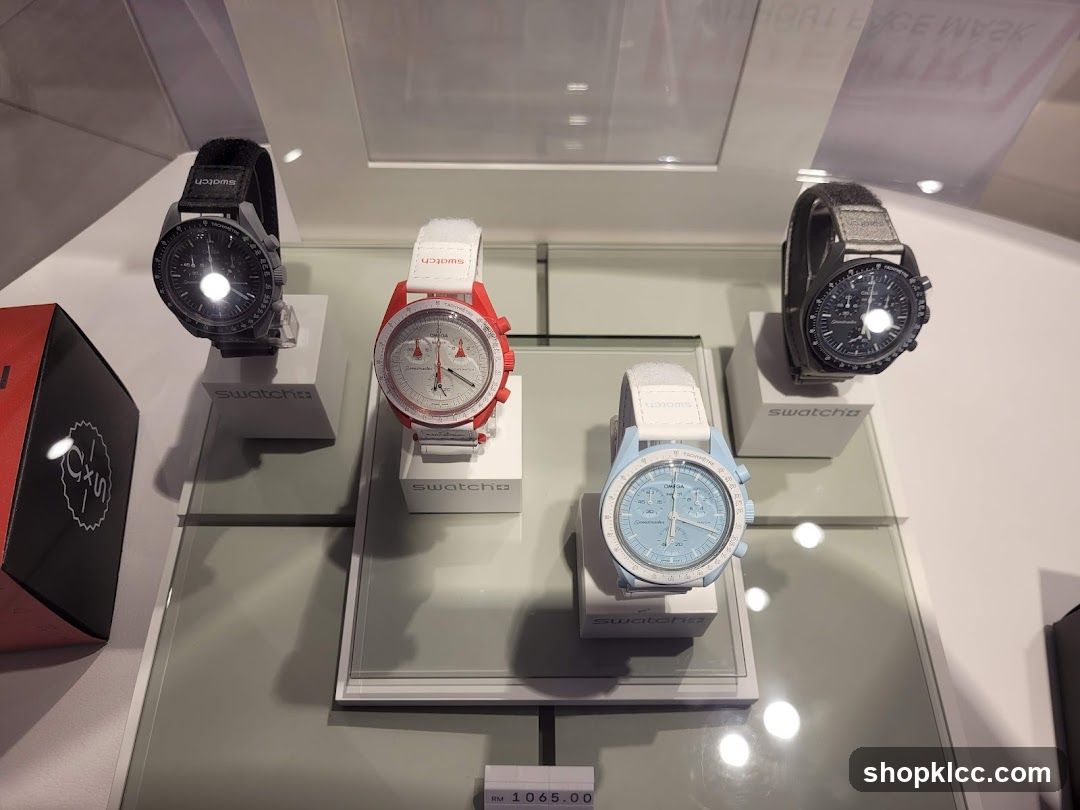 Swatch Watches Display
