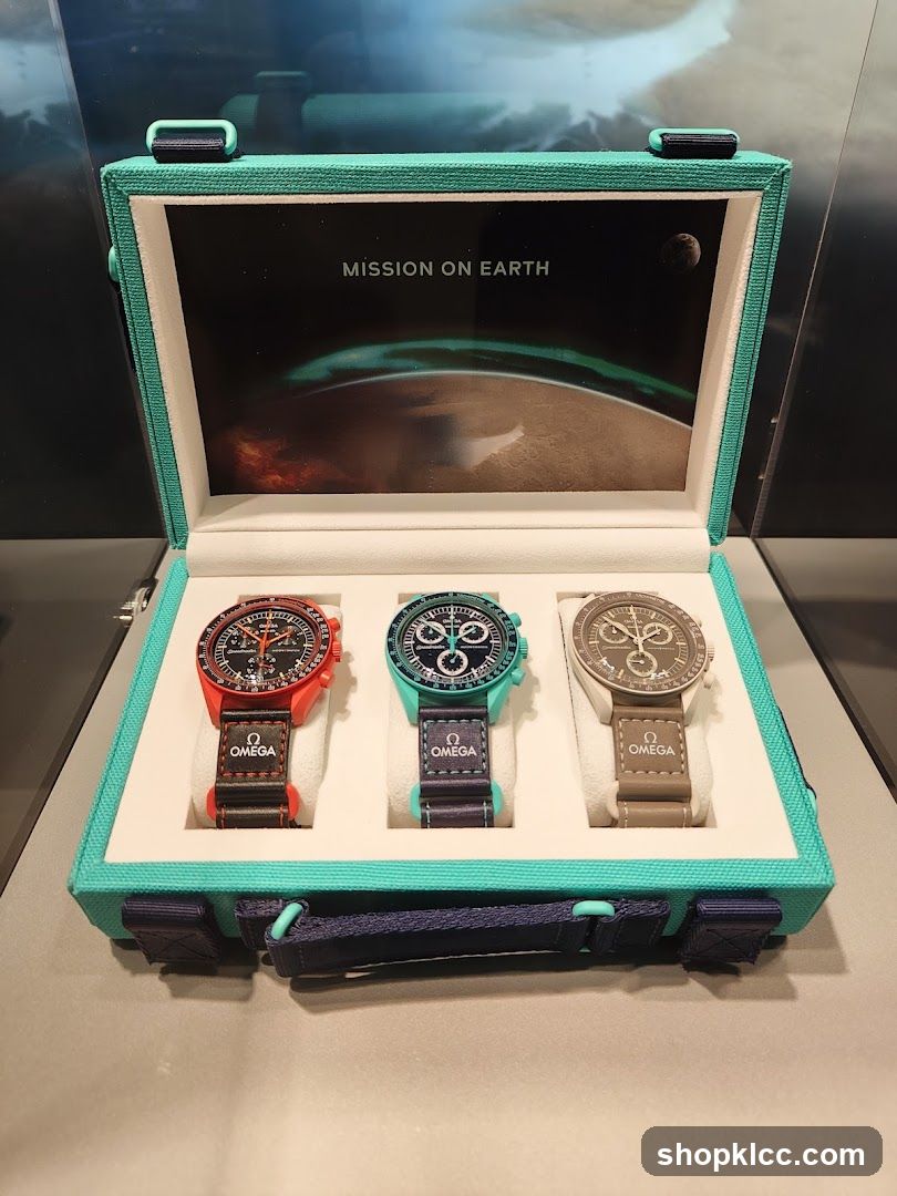 Omega Mission on Earth Watch Set
