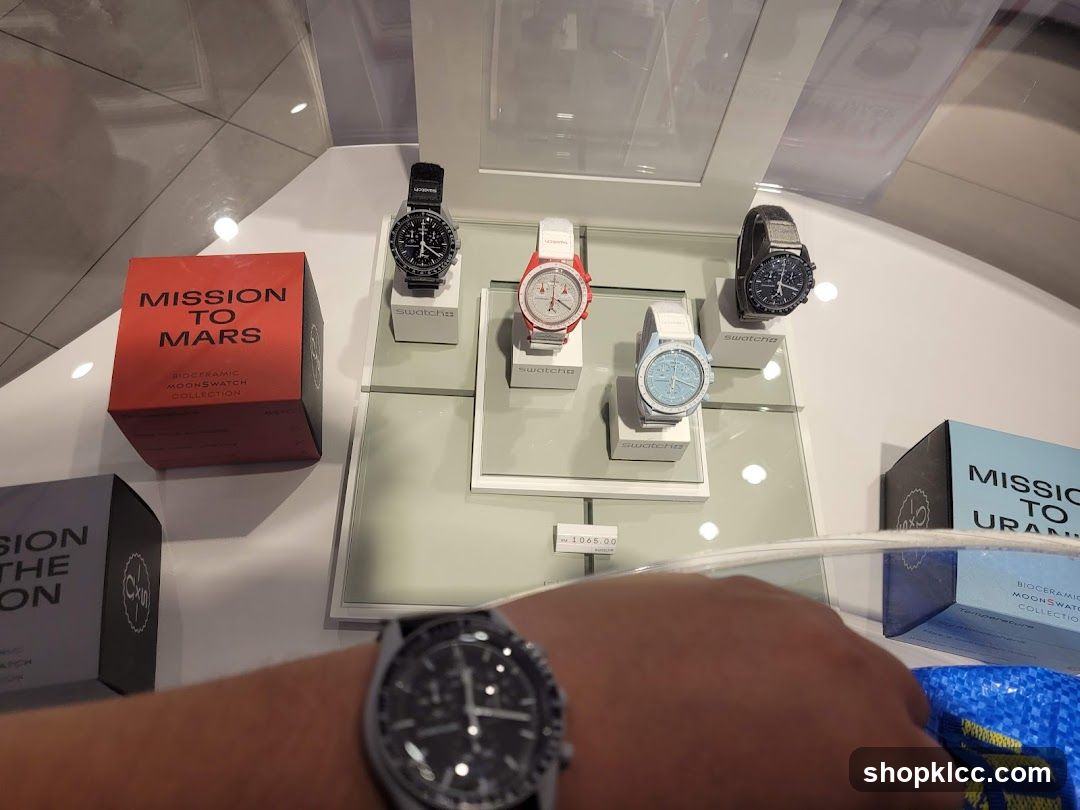 Swatch Moonswatch Display