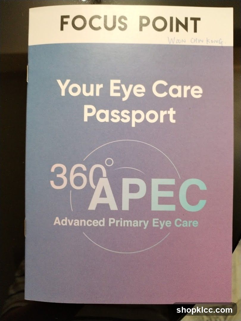 Focus Point Eye Care Passport