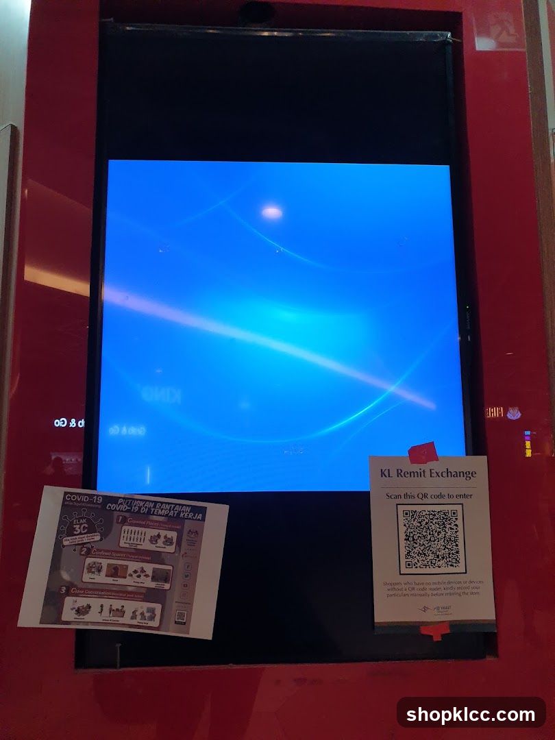 KL Remit Exchange Information Kiosk