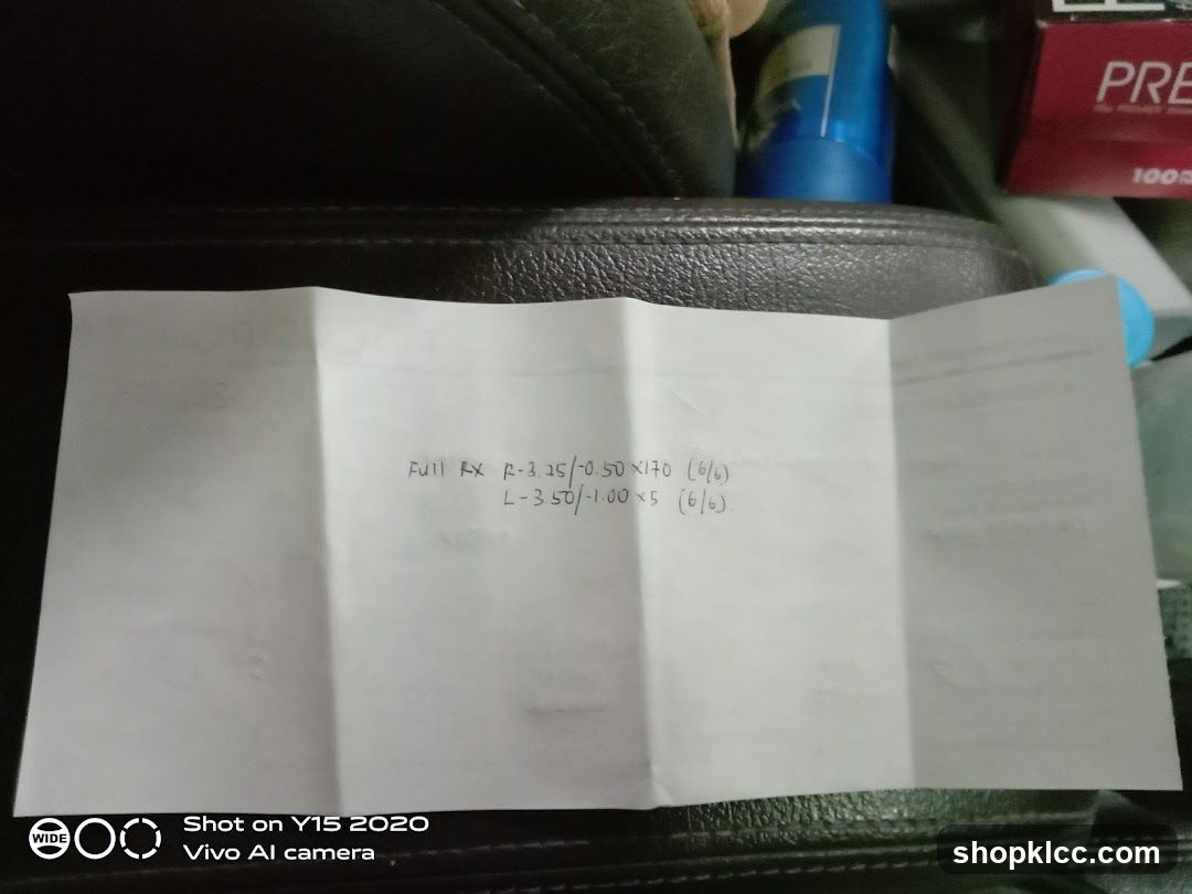 Prescription slip