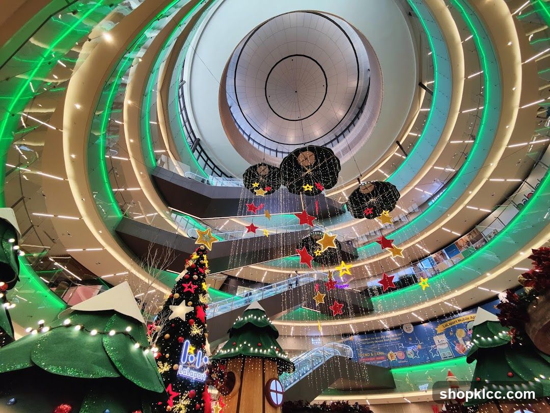Christmas Mall Interior
