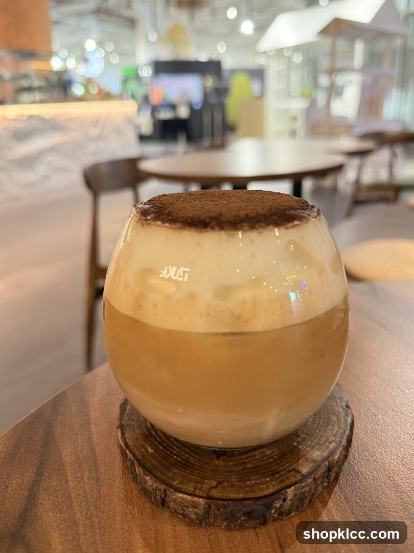Coffee Drink with Cocoa Powder