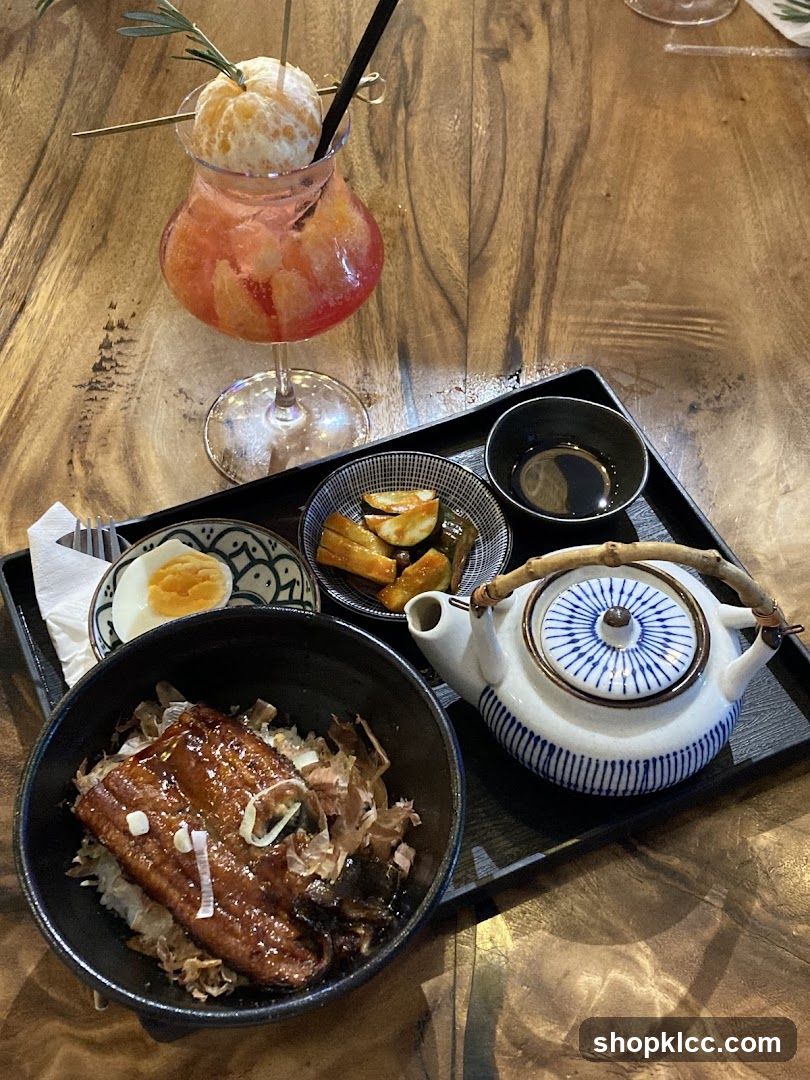Unagi Donburi Set