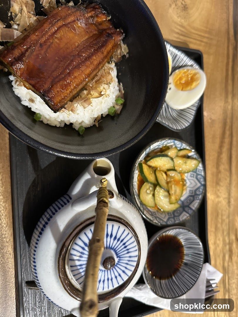 Unagi Donburi Set