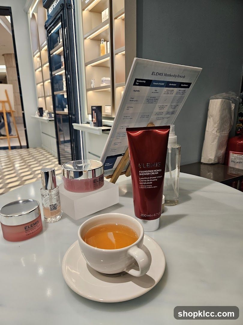 Elemis Products and Membership Information