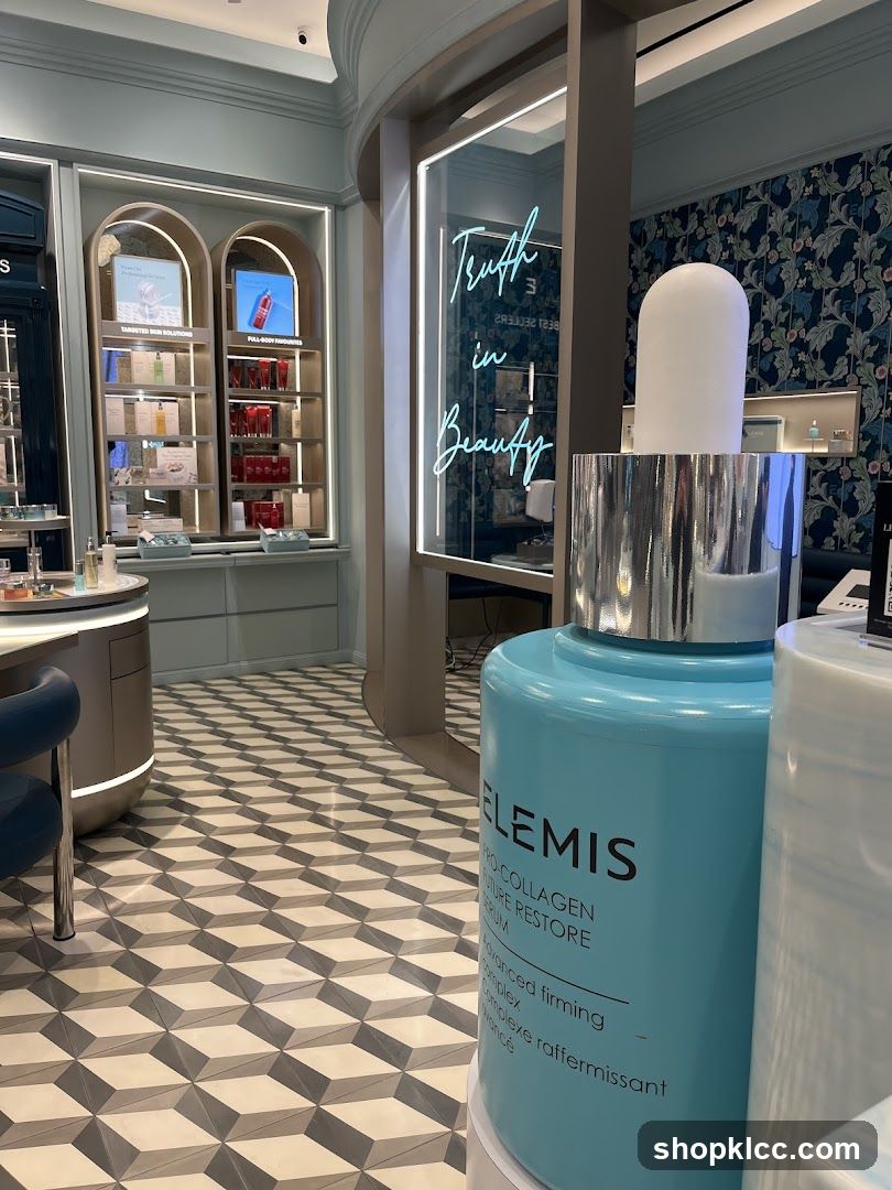 Elemis Skincare Display