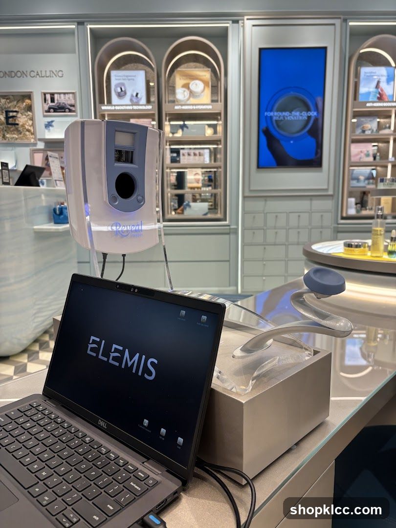 Elemis Skincare Consultation Area