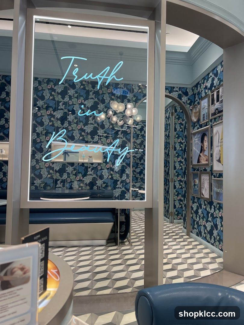 Interior of a beauty salon