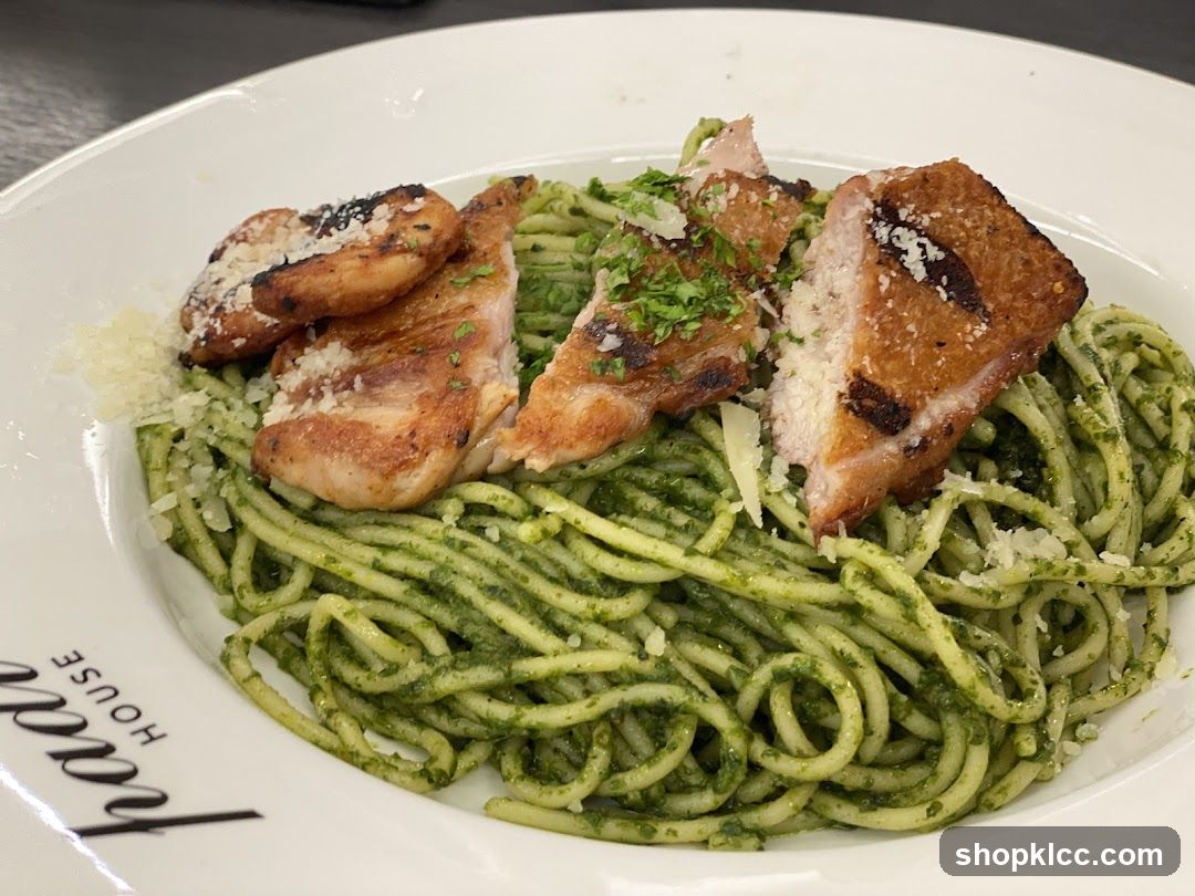 Pesto Pasta with Chicken