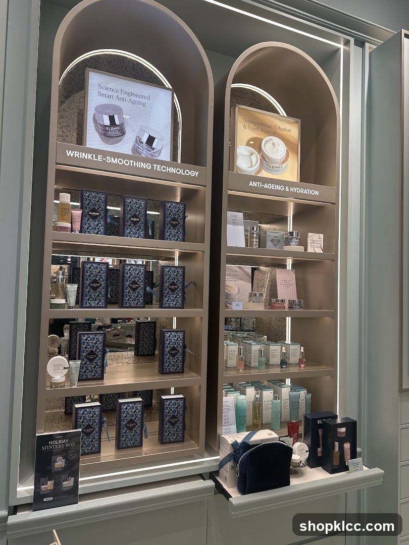 Skincare Display