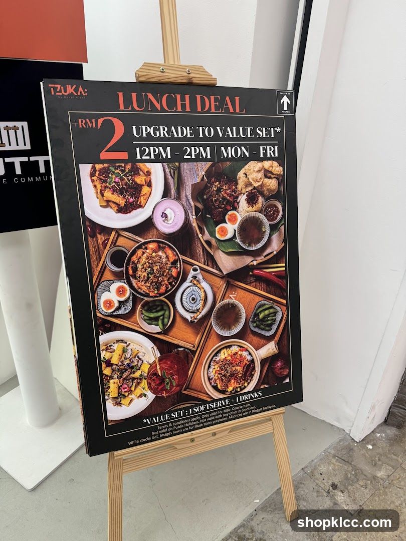 Lunch Deal Poster