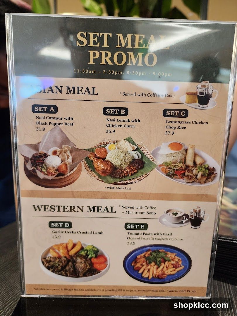 Set Meal Promo
