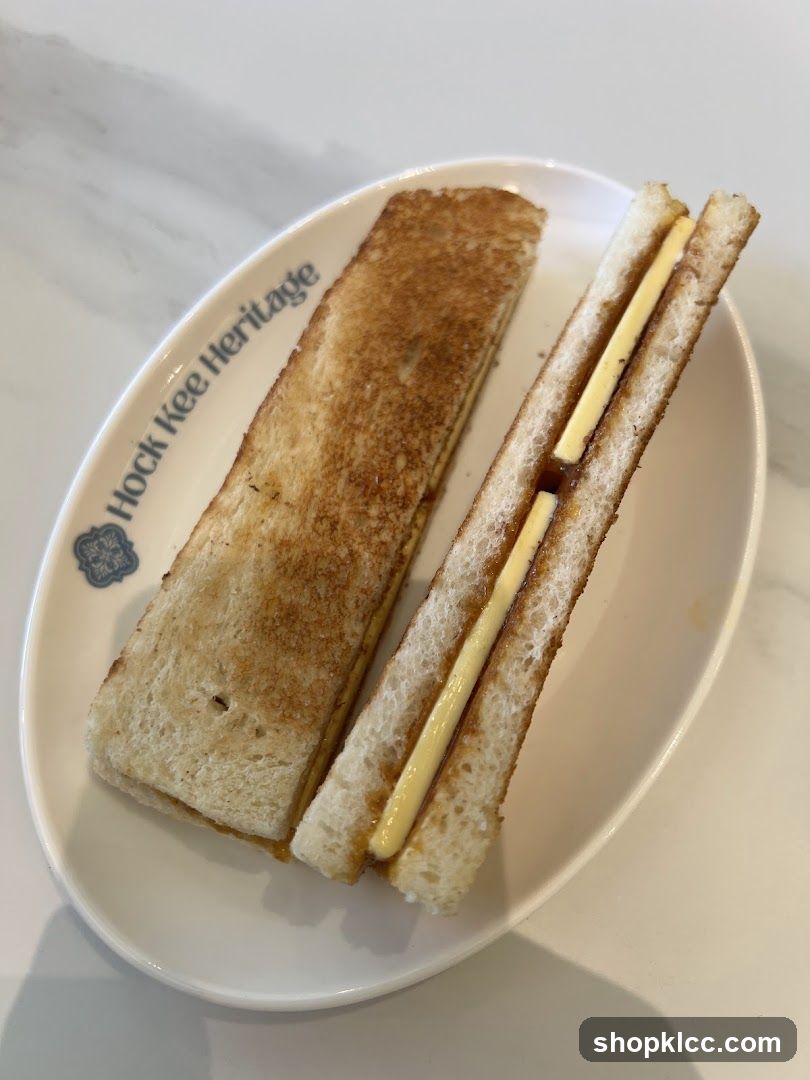 Toast with Butter and Kaya