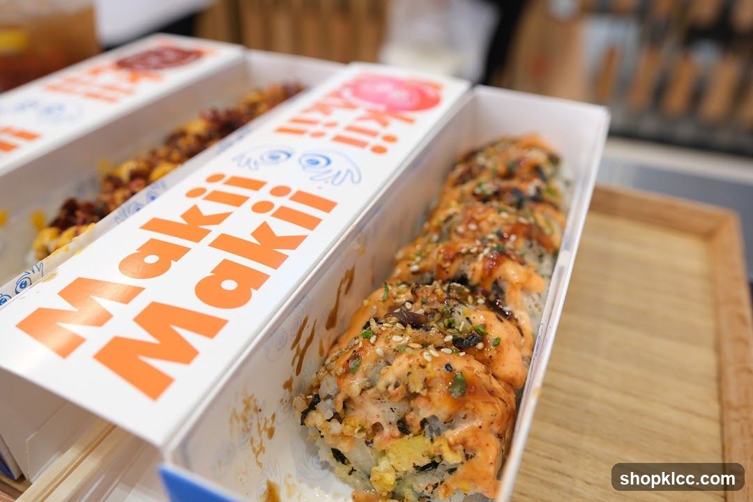 Sushi Rolls in Packaging