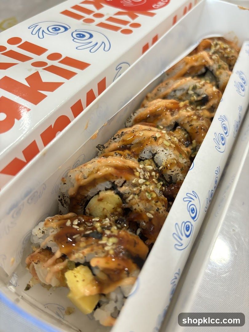 Sushi Rolls in a Box