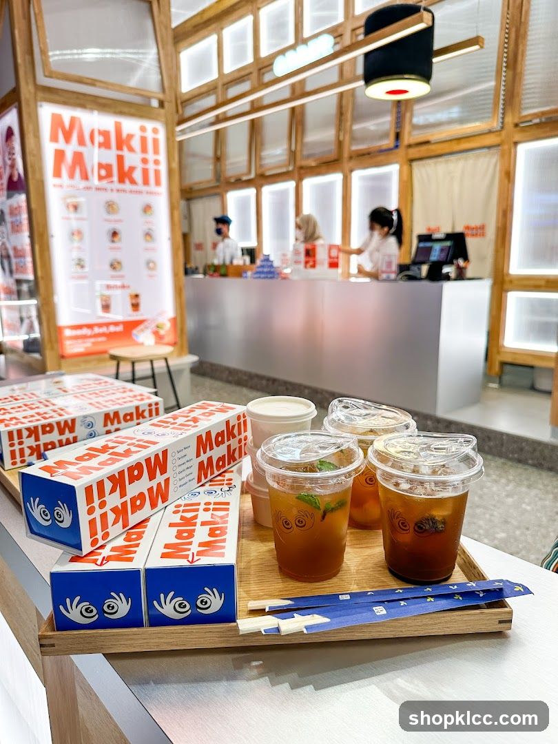 Maki Maki Drinks and Packaging