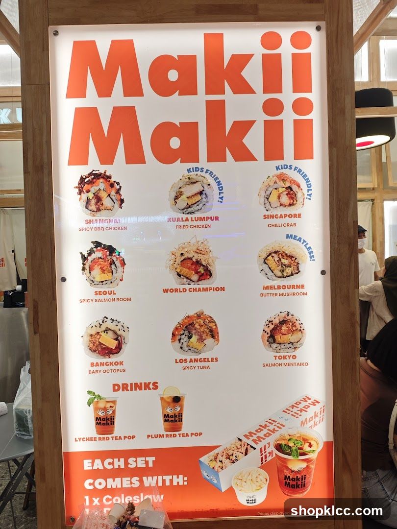 Makii Makii Menu