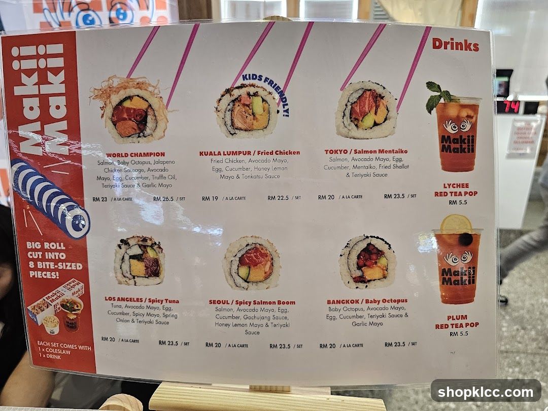 Makii Makii Menu