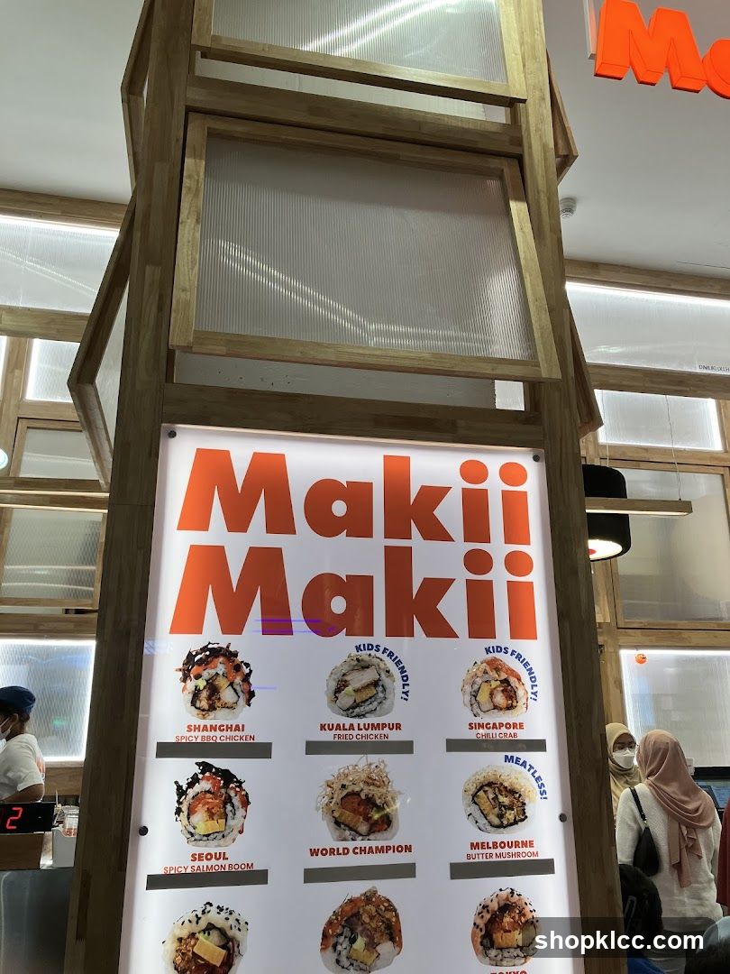 Makii Makii Menu