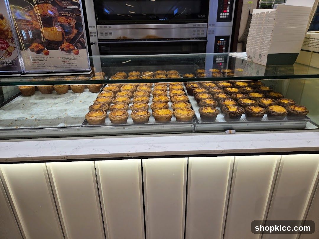 Egg Tarts Display