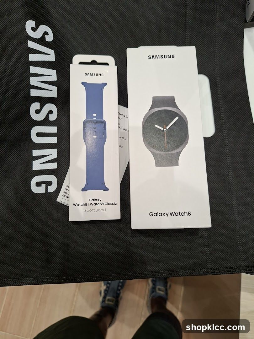Samsung Galaxy Watch 8 and Sport Band