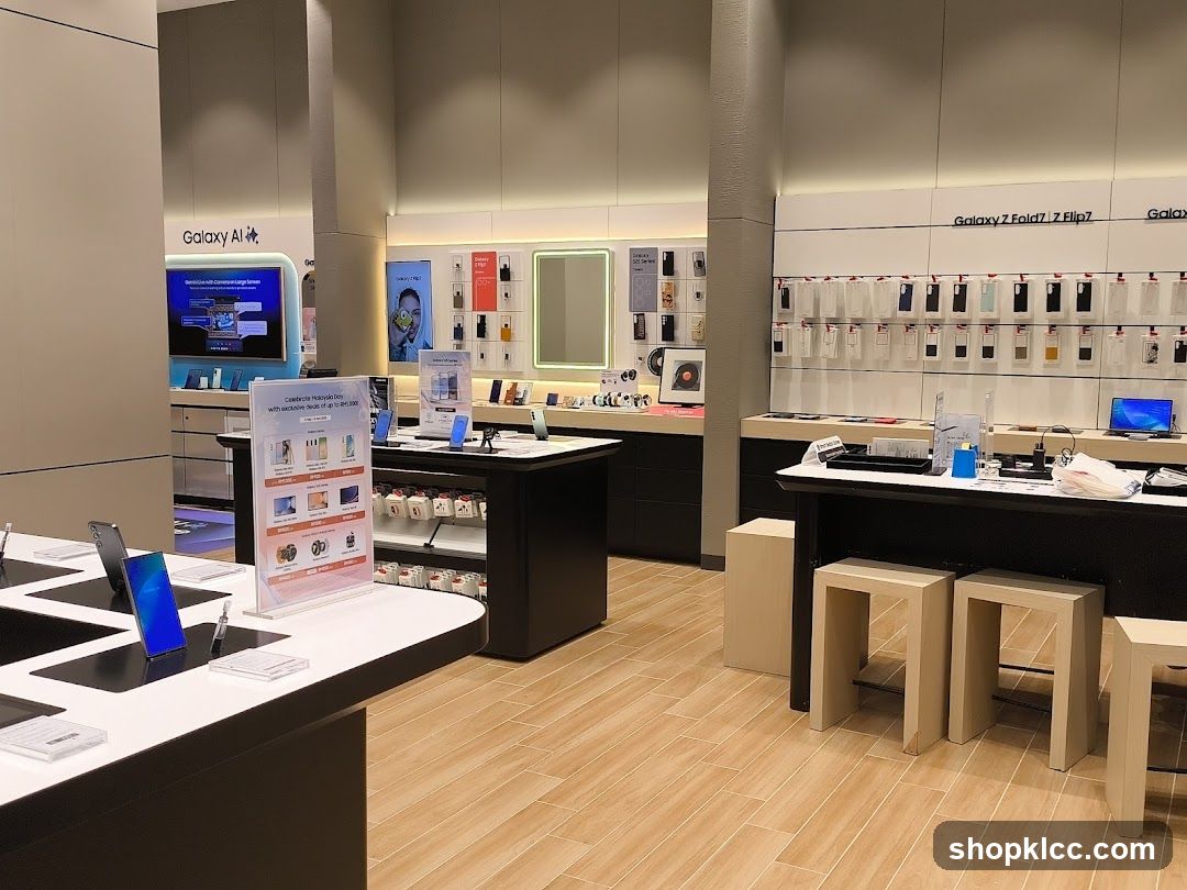 Samsung Store Interior