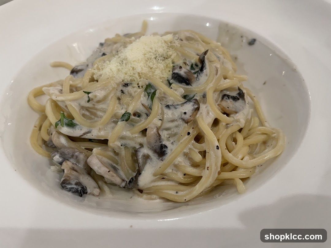 Mushroom Spaghetti