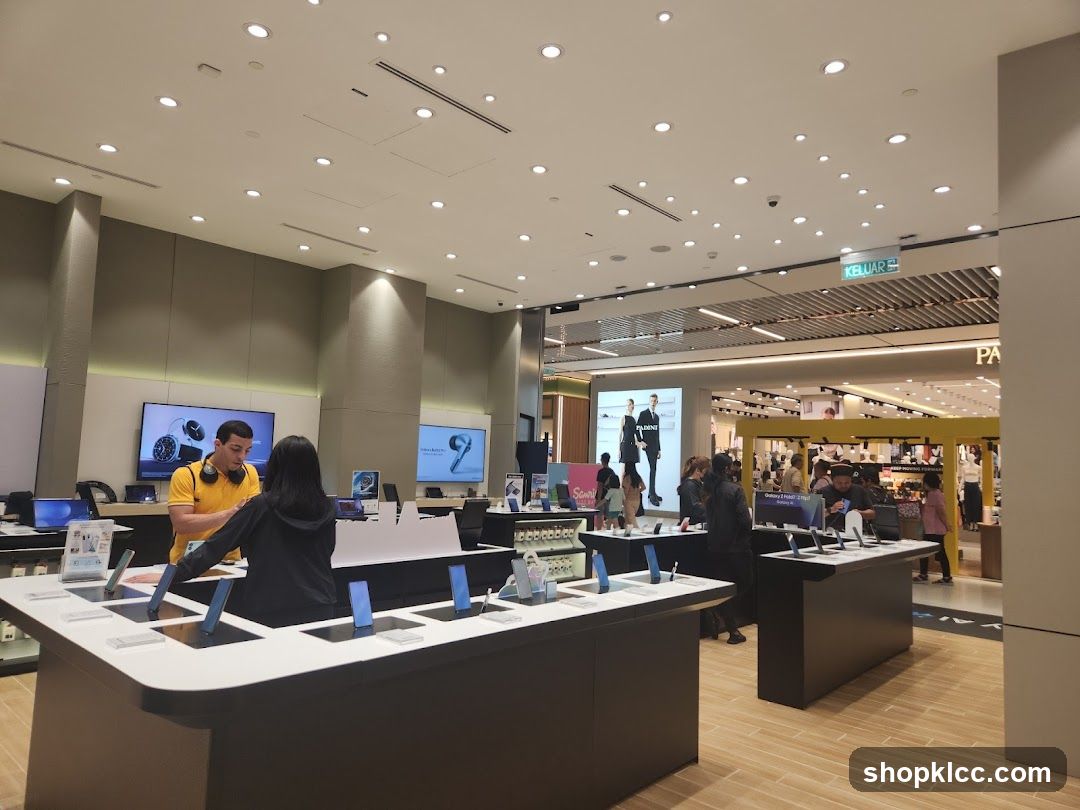 Electronics Store Interior