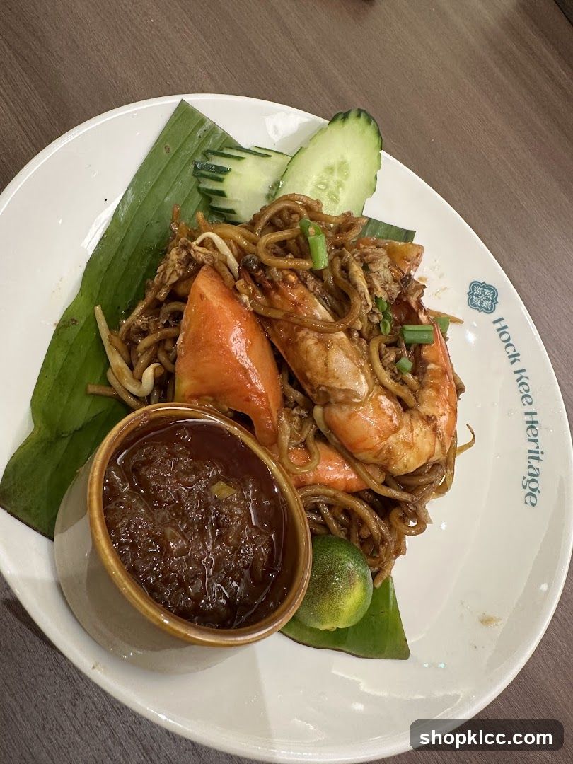 Fried Noodles with Prawns