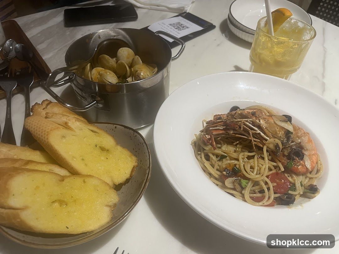 Seafood Pasta and Clams