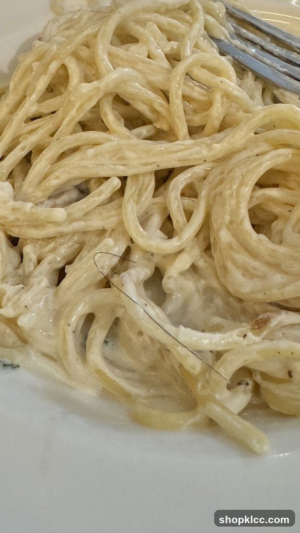 Spaghetti with Cream Sauce