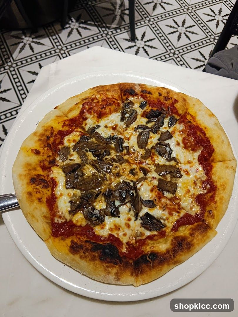 Mushroom Pizza